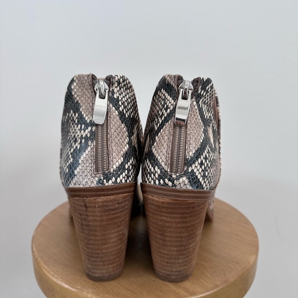 Steve Madden Women's Snakeskin Ankle Boots - Picture 5 of 7